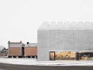 Museumuitbreiding is betonnen kunstwerk